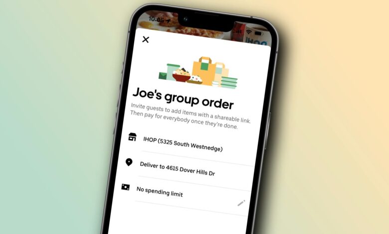 Cómo hacer un pedido grupal en Uber Eats y dividir la cuenta con amigos
