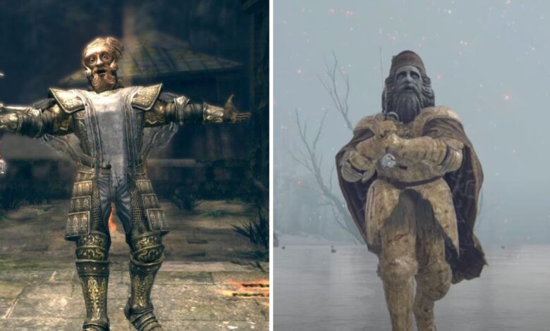 Cómo la construcción "GiantDad" de Dark Souls cambió el combate en Elden Ring