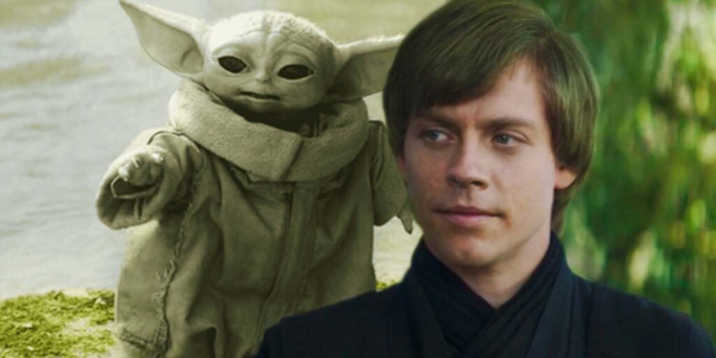 Cómo la escena de Luke y Grogu de Boba Fett se ajusta a la visión original de George Lucas