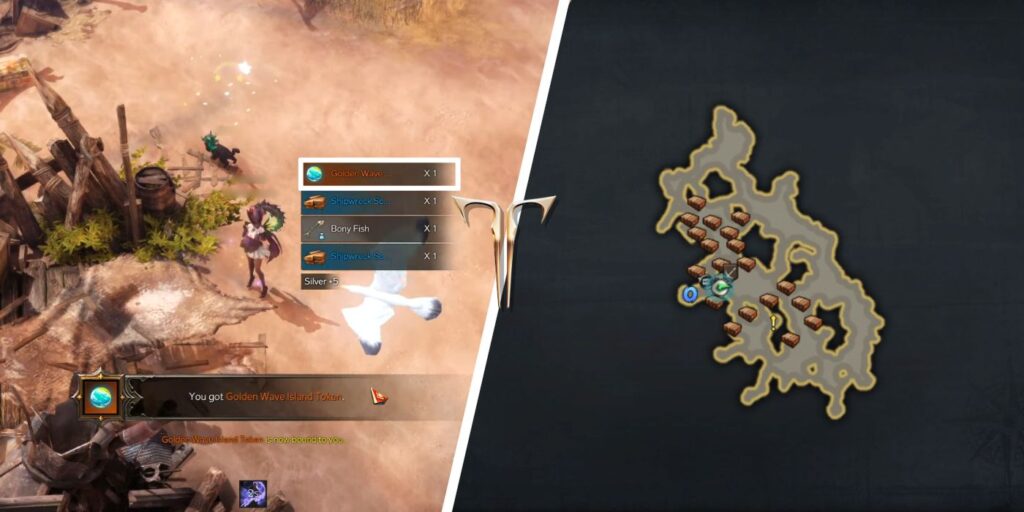 Cómo obtener el token de la isla Golden Wave en Lost Ark