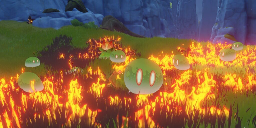 Cómo podría funcionar Dendro de Genshin Impact con otros elementos