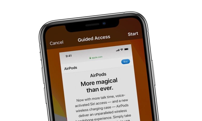 Cómo proteger el iPhone con acceso guiado