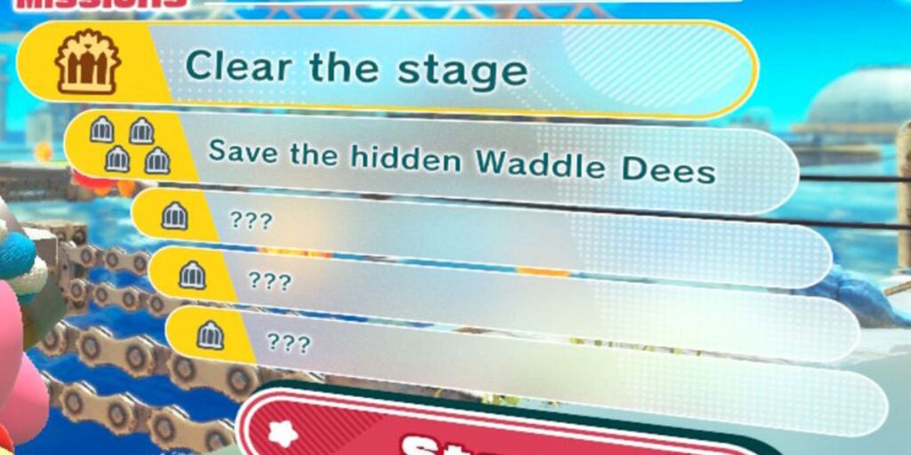 Cómo revelar misiones ocultas en Kirby and the Forgotten Land