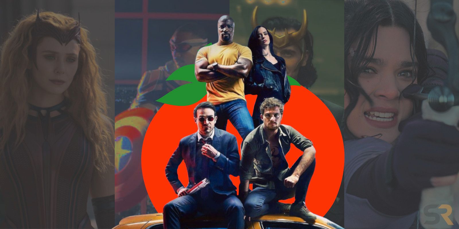 Cómo se comparan los puntajes de Rotten Tomatoes de Marvel Netflix con los programas de MCU de Disney +