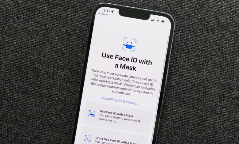 Cómo usar Face ID en tu iPhone mientras usas una máscara