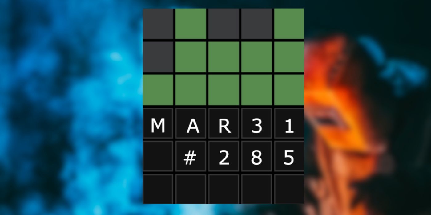 Consejos de Wordle de hoy (y respuesta) 31 de marzo # 285