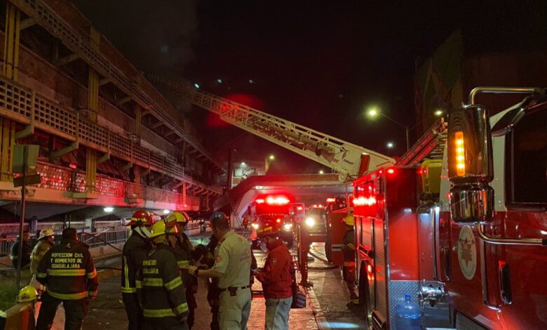Controlan incendio en el Mercado San Juan de Dios de Guadalajara | Video