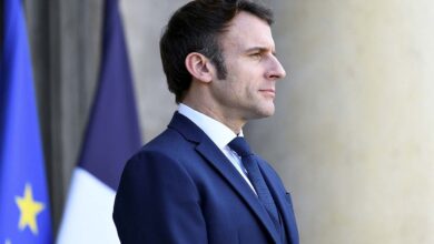 Conversa presidente francés Emmanuel Macron con Putin y Zelenski
