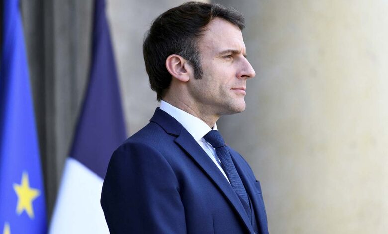 Conversa presidente francés Emmanuel Macron con Putin y Zelenski