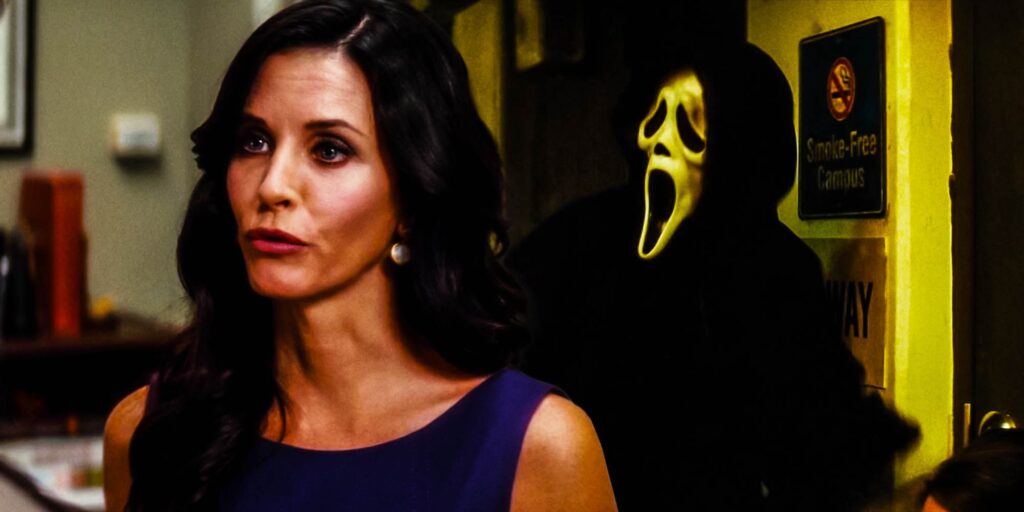 Courteney Cox revela la parte más difícil de filmar el Scream original