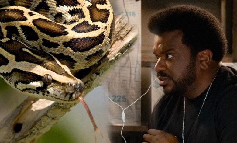 Craig Robinson mata serpientes en Killing It Trailer