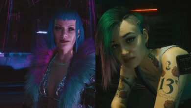 Cyberpunk 2077 Judy & Evelyn Cosplay parece una captura de pantalla en el juego
