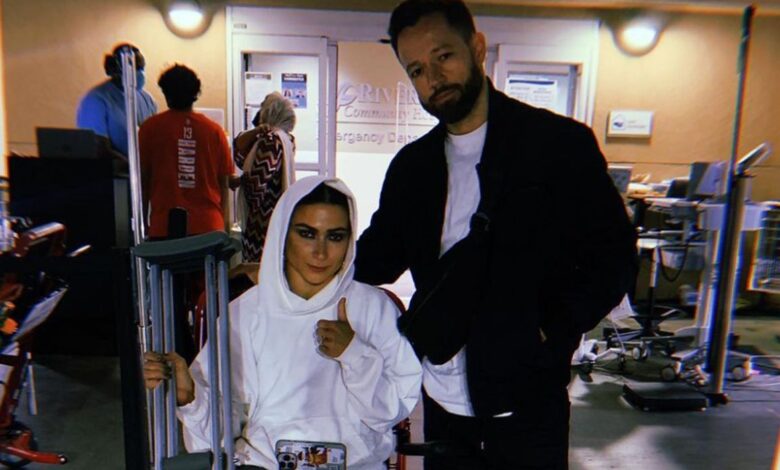 DWTS: Daniella Karagach se recupera después de lesionarse durante una gira en vivo