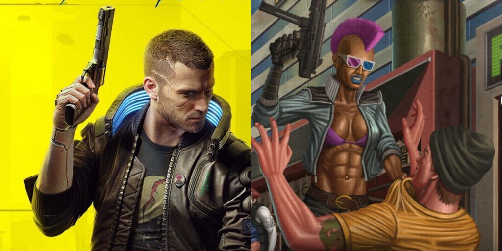 Darks Souls, Cyberpunk 2077 y más reinventados como portadas de juegos retro