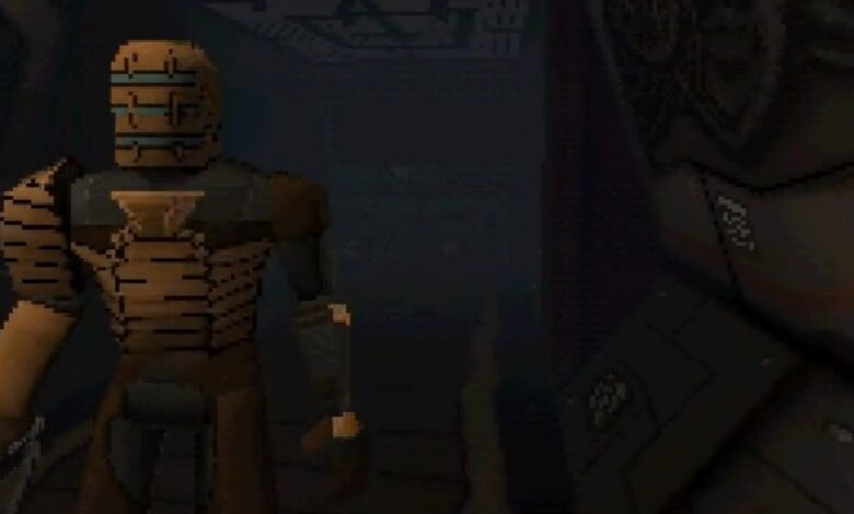 Dead Space PS1 Demake fusiona supervivencia de ciencia ficción con Low Poly