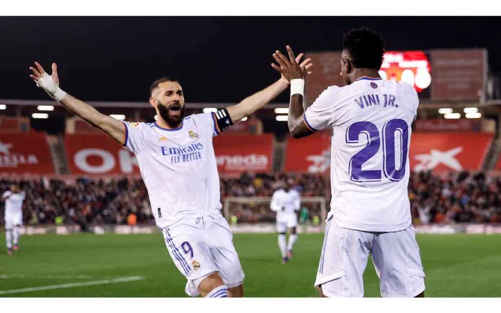 Derrumba Karim Benzema la muralla balear en el Estadio Visit Mallorca | Video