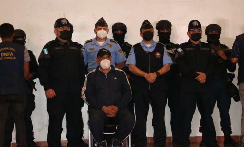 Detienen a ex director policial por narcotráfico en Honduras