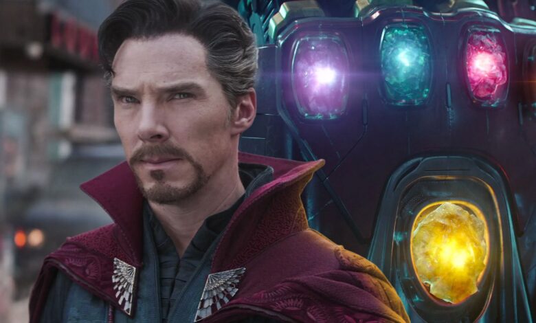 Doctor Strange supera solo el Guantelete del Infinito, mucho antes del final del juego