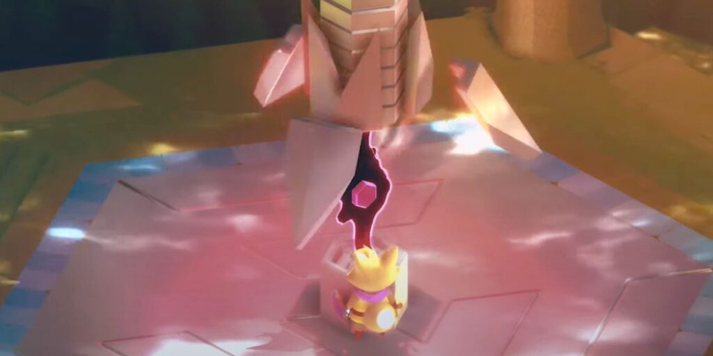 Dónde encontrar la gema roja en la túnica