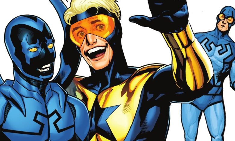 Dos versiones de Blue Beetle tampoco tienen sentido en el universo de DC