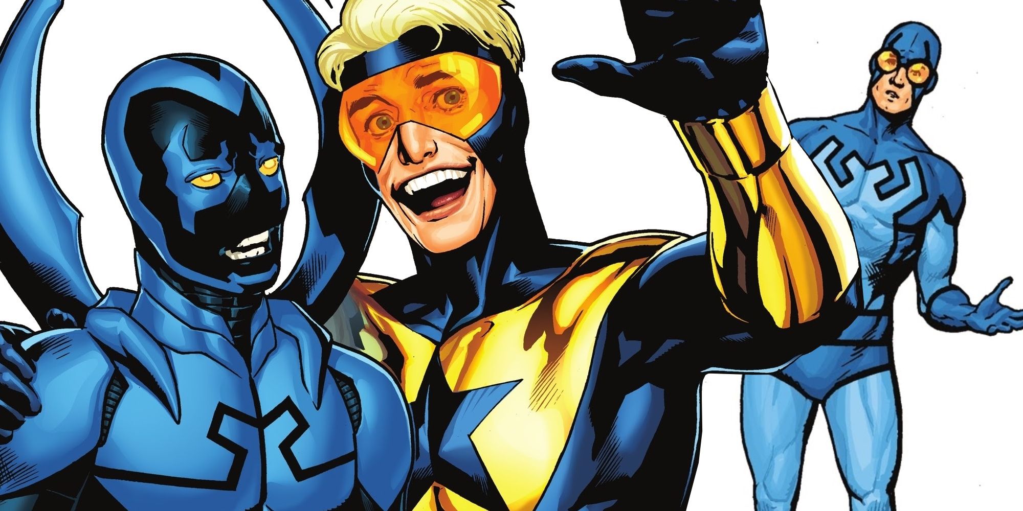 Dos versiones de Blue Beetle tampoco tienen sentido en el universo de DC