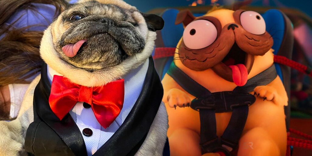 Doug the Pug es tan tonto como Mitchells Vs The Machines en una nueva imagen