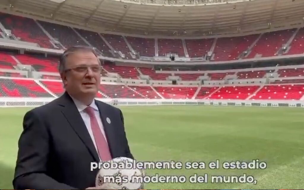 Ebrard felicita a la Selección Mexicana por clasificar al Mundial de Qatar 2022 | Video