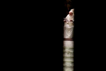 El papa Francisco, este sábado en el Vaticano.