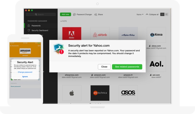 El administrador de contraseñas universal de Dashlane llega a Linux, Chromebook y Microsoft Edge