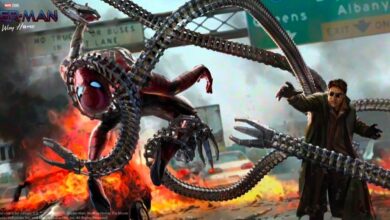El arte conceptual de Spider-Man: No Way Home recrea la icónica portada del cómic de Doc Ock