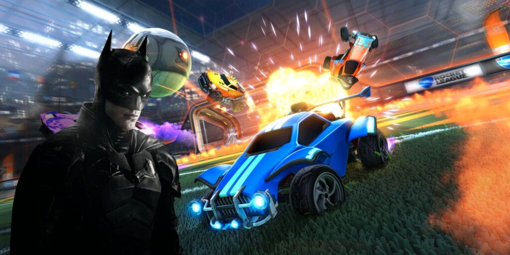 El batimóvil de Batman llegará a Rocket League