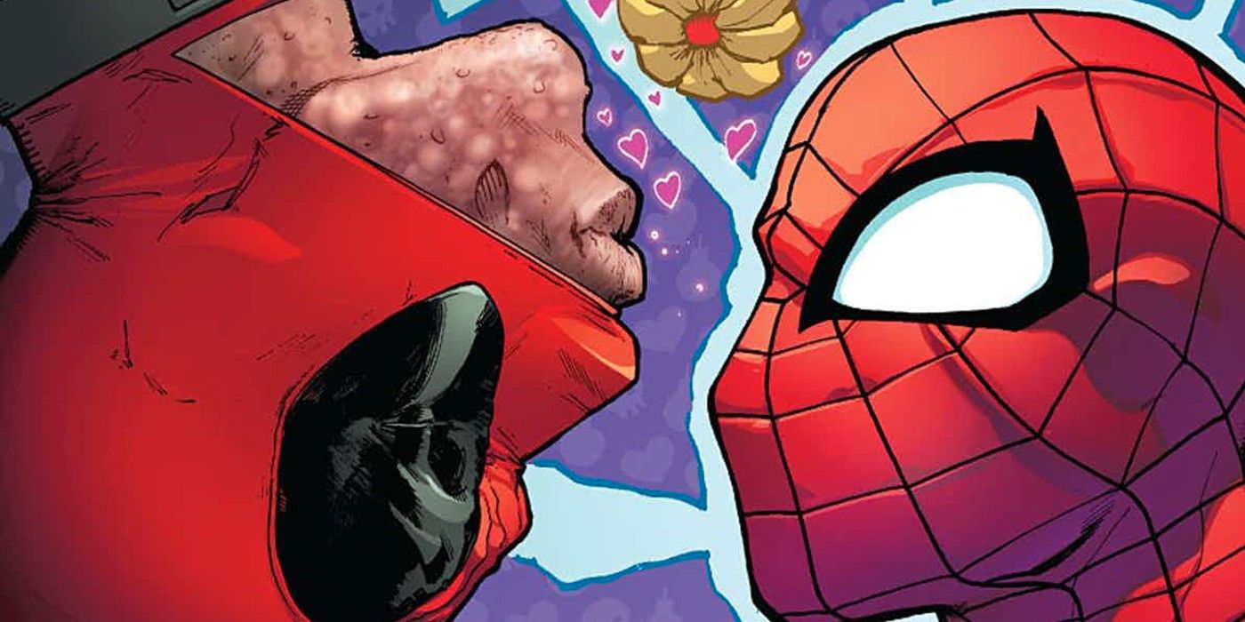 El bromance de Deadpool y Spider-Man se convierte en romance en una nueva portada para fans