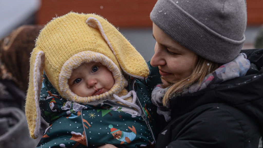 El calvario de los niños que huyen de la guerra en Ucrania
