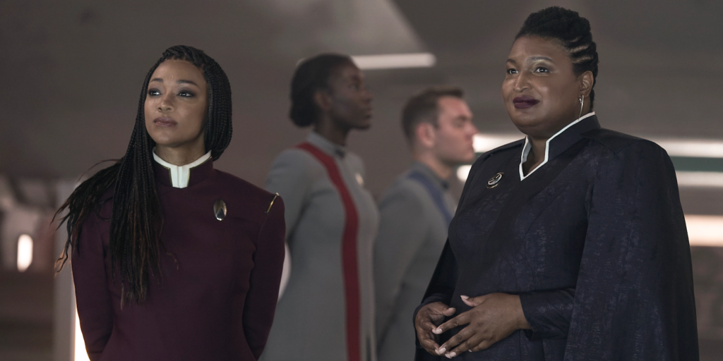 El cameo de Stacey Abrams de Discovery fue el último homenaje a la visión de Roddenberry