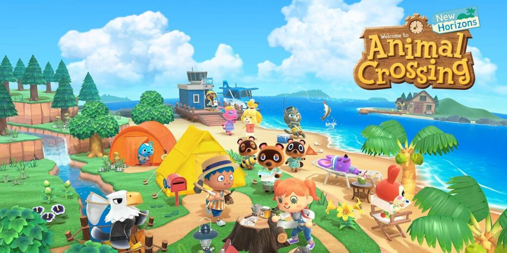 El campo de golf Animal Crossing Island es una forma tranquila de pasar la tarde