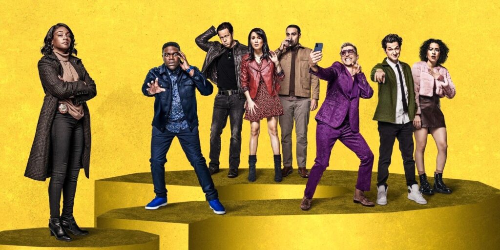 El compositor de Afterparty revela qué películas de género inspiraron la música del programa