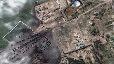 Emplazamiento militar de Khilchikha, en Bielorrusia, el pasado 28 de febrero.