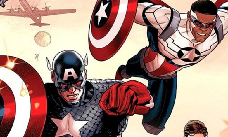 El doble Capitán América de Marvel demuestra que dos escudos son mejores que uno