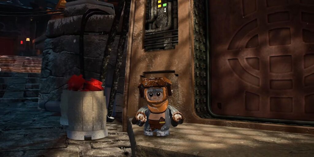 El estilo de lucha de Babu Frik se muestra en el video BTS de LEGO Star Wars