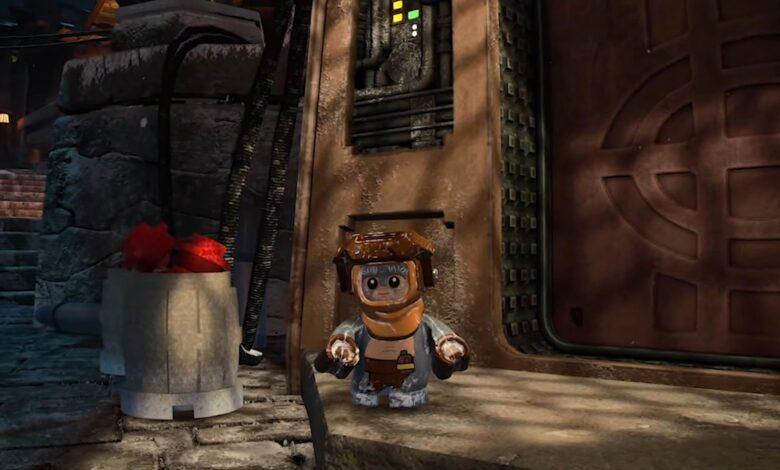 El estilo de lucha de Babu Frik se muestra en el video BTS de LEGO Star Wars