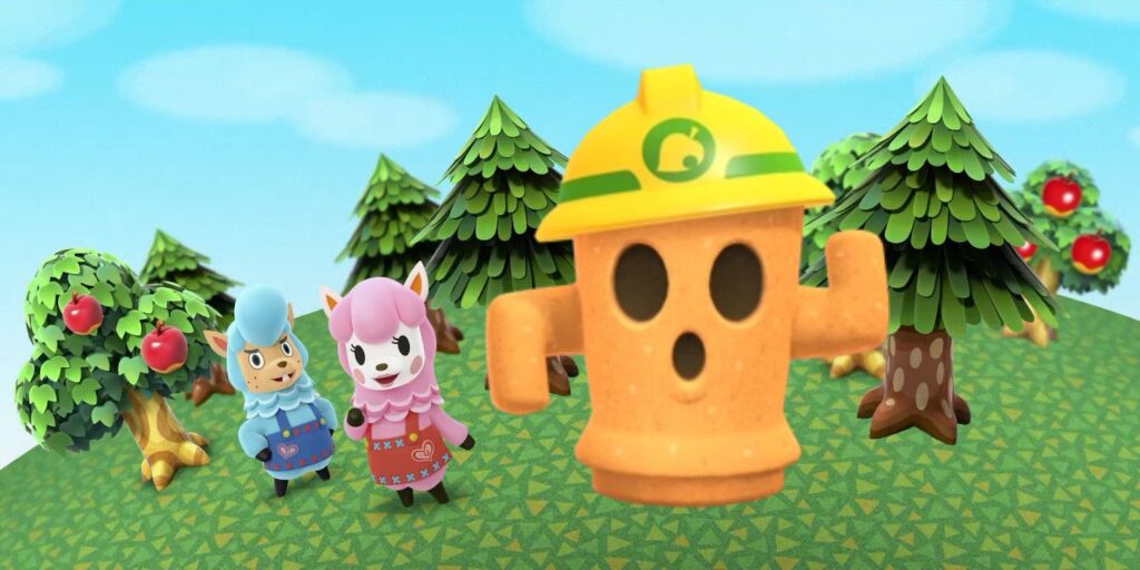 El giroide impreso en 3D de Animal Crossing Fan en realidad gira