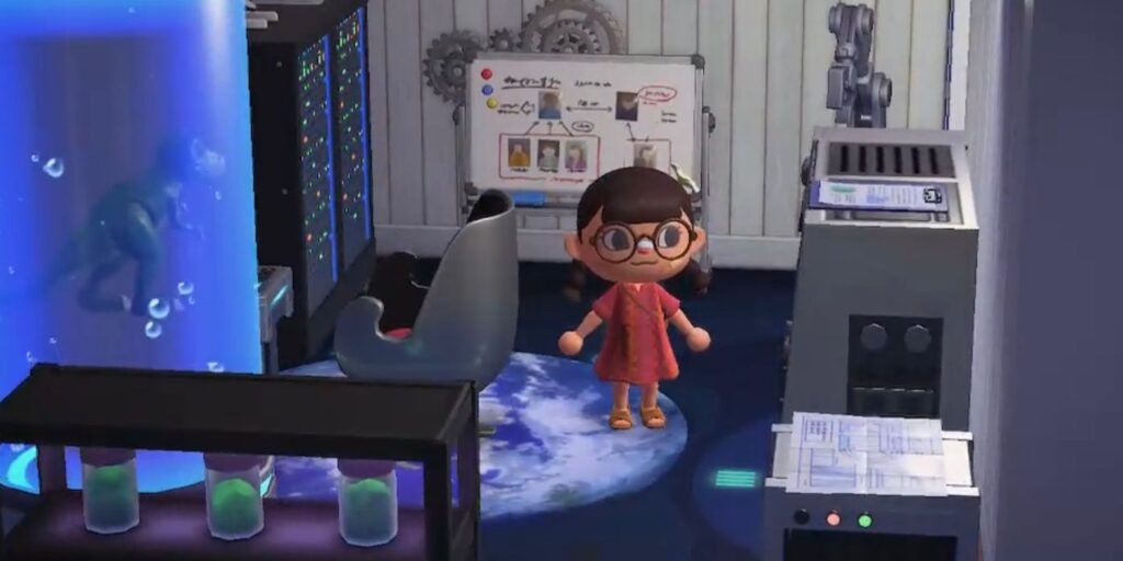 El jugador de Animal Crossing esconde una fortaleza secreta de superhéroes en el diseño del hogar