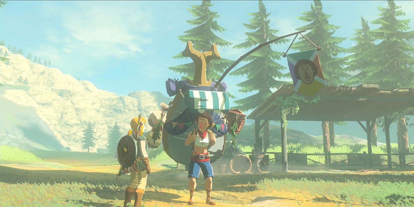 El jugador de BOTW viaja a través del mapa de Hyrule para reunir a cuatro Beedles