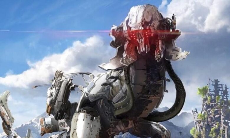 El jugador de Horizon Forbidden West elimina a Apex Thunderjaw en 3 disparos