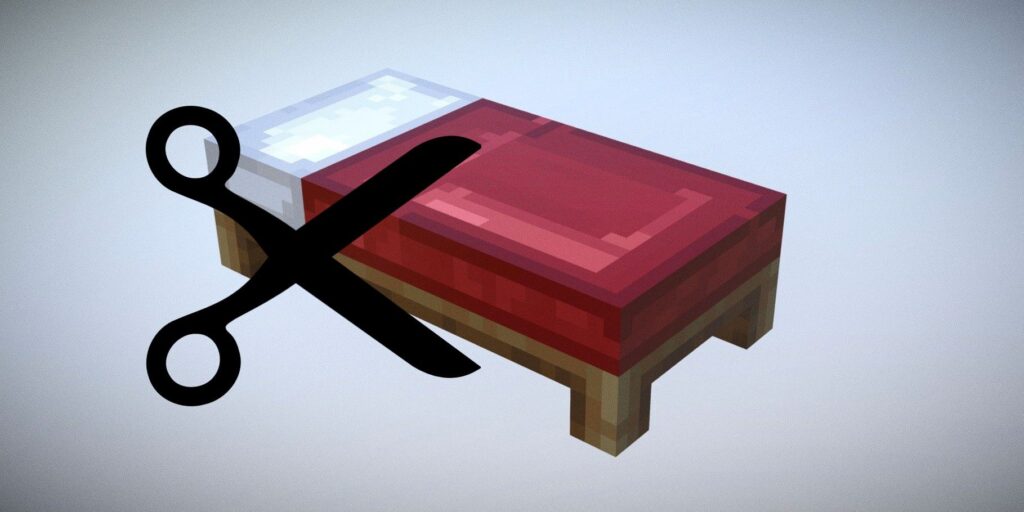 El jugador de Minecraft es la octava persona en encontrar un bloque de media cama raro