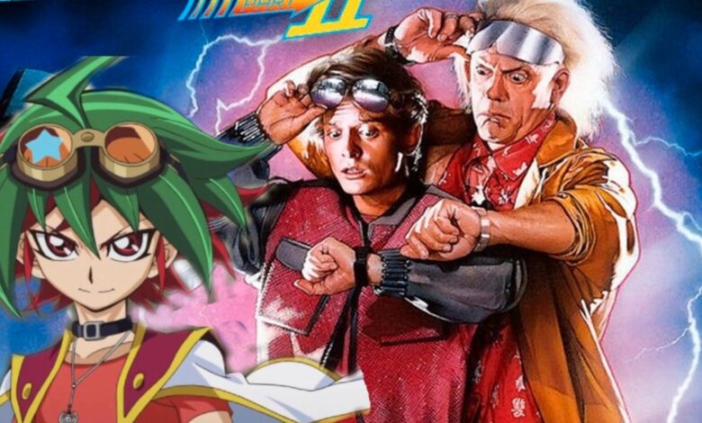 El manga más extraño de Yu-Gi-Oh! es básicamente Regreso al futuro