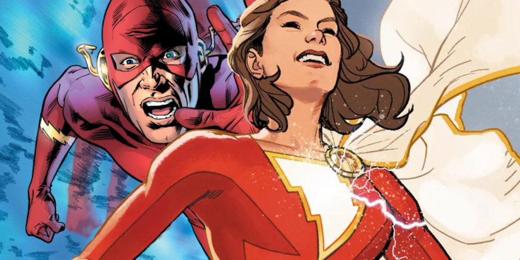 El nuevo Shazam es tan rápido como Flash (y mucho más rápido que Superman)