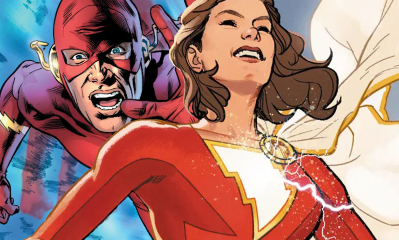 El nuevo Shazam es tan rápido como Flash (y mucho más rápido que Superman)