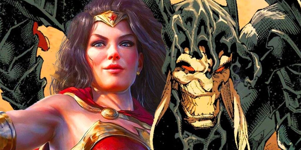 El nuevo disfraz de Wonder Woman es su propio 'Rey de negro'