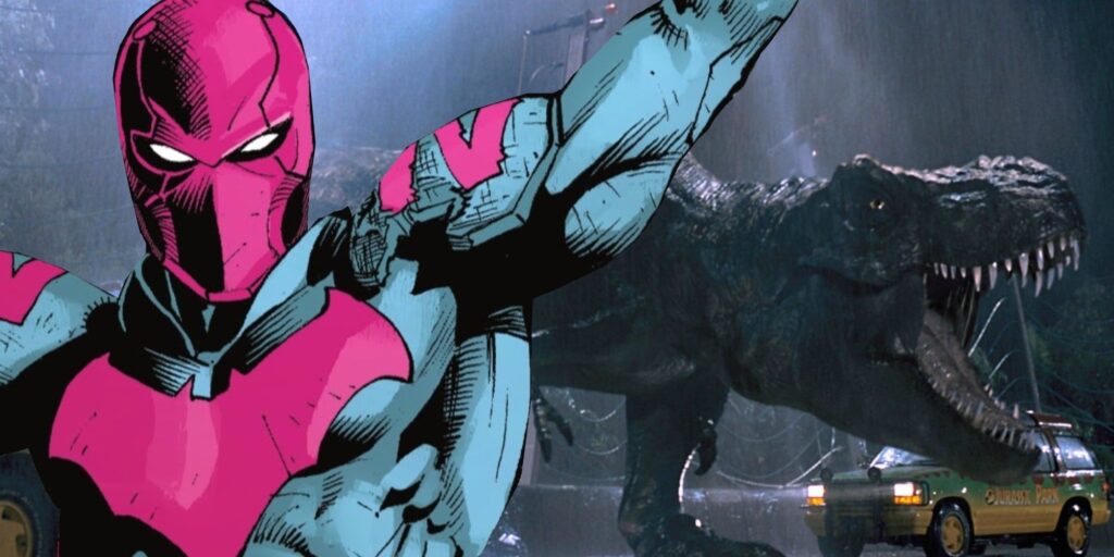 El nuevo equipo de Red Hood está estafando Jurassic Park por la peor razón